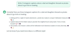 QB Instagram Caption Generator Halloween